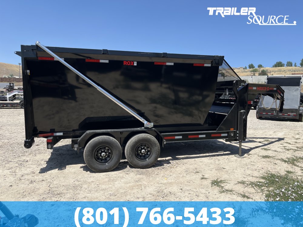 7x14 Maxx-D ROX Gooseneck Roll Off Trailer