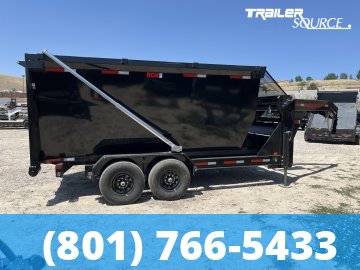 7x14 Maxx-D ROX Gooseneck Roll Off Trailer