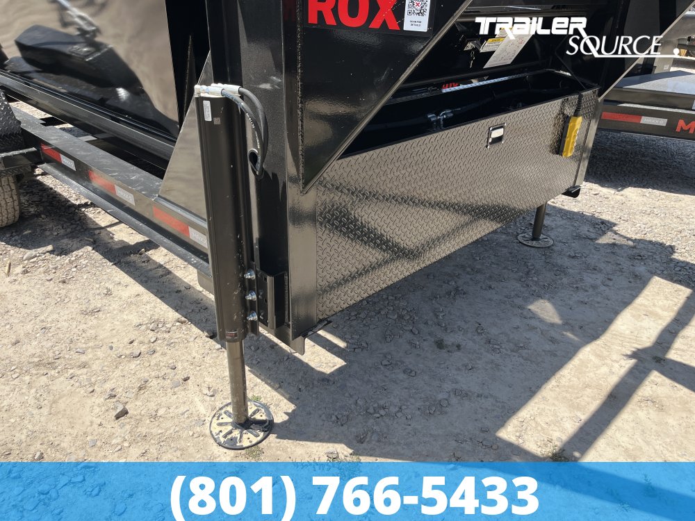 7x14 Maxx-D ROX Gooseneck Roll Off Trailer