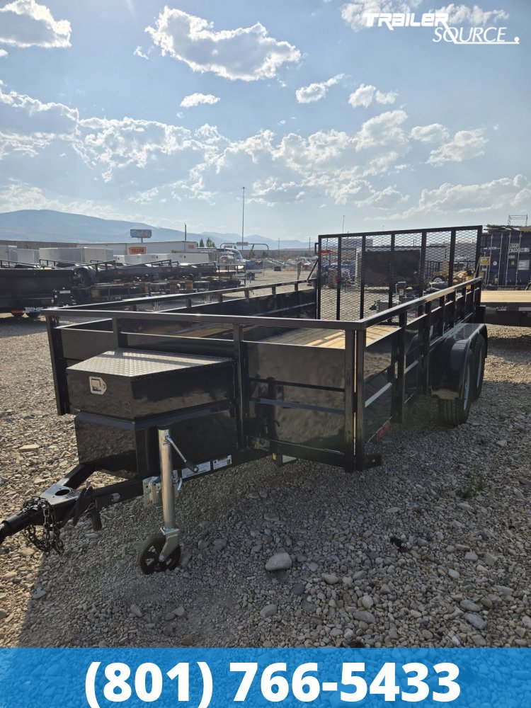 7x14 Echo Tandem Axle Landscape