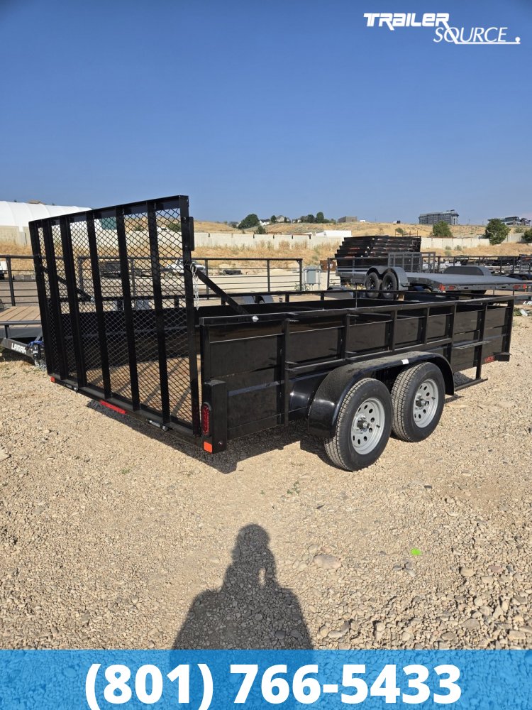 7x14 Echo Tandem Axle Landscape