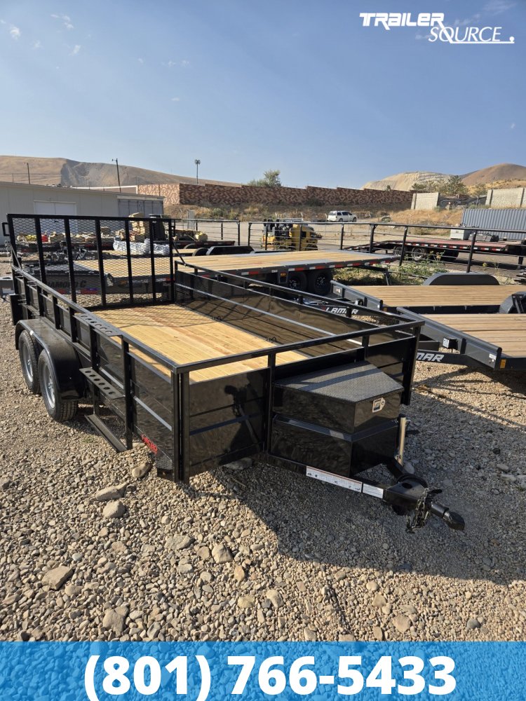 7x14 Echo Tandem Axle Landscape