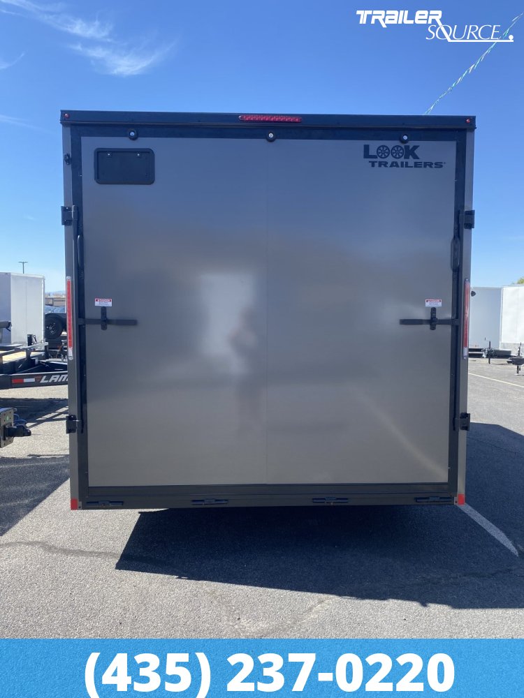 8.5x16 Look Element SE 7'6" Interior 7K Tandem Axle Enclosed Cargo
