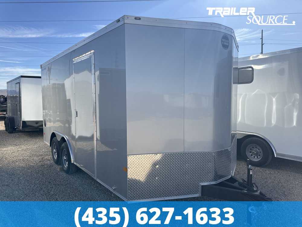 8.5x16 Wells Cargo Road Force 7'0" Interior 10K Tandem Axle Enclosed Cargo