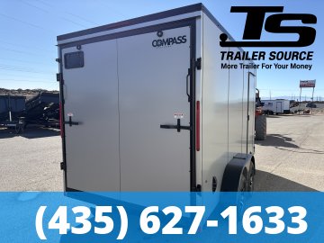 7x14 Look ST DLX Enclosed Cargo Trailer - 7'0" Interior - 7K GVWR .080 PolyCor, Alloy Wheels, Black Out Package