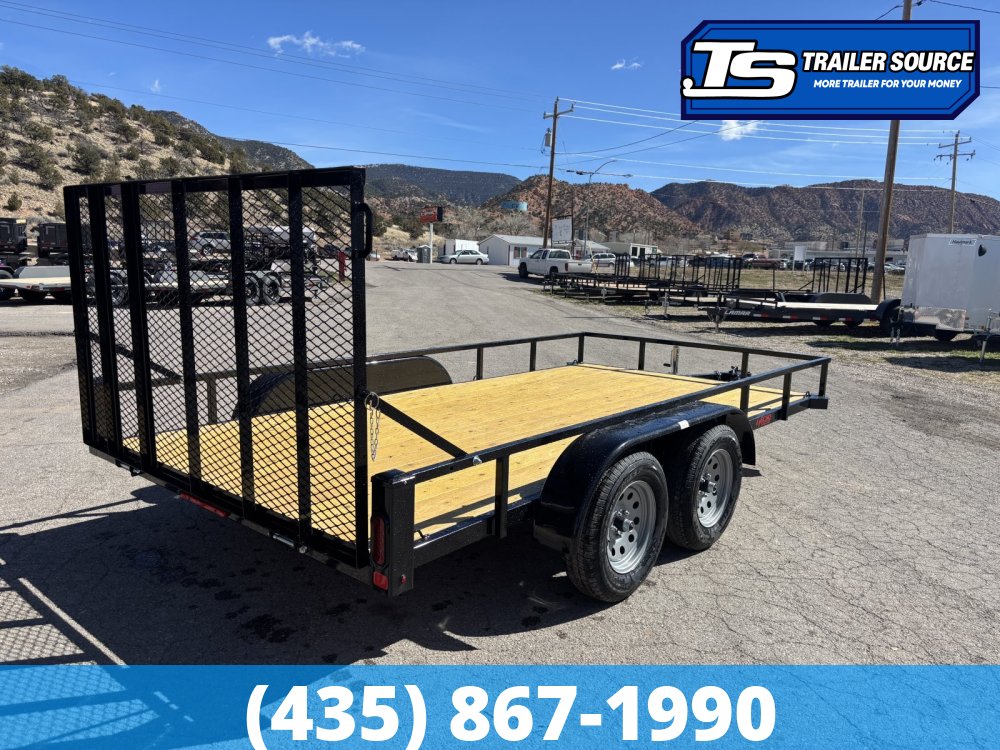 2026 Echo 7x14 7K Tandem Axle Utility Trailer