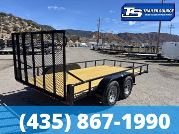 2026 Echo 7x14 7K Tandem Axle Utility Trailer