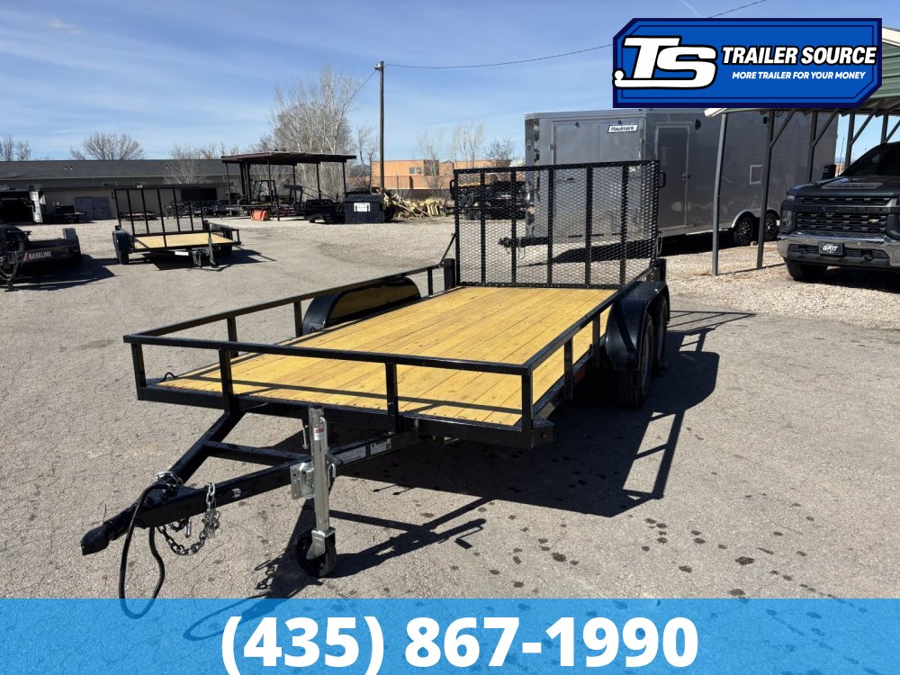 2026 Echo 7x14 7K Tandem Axle Utility Trailer