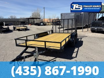 2026 Echo 7x14 7K Tandem Axle Utility Trailer