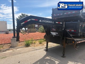 8.5x40 Norstar Iron Bull  Equipment Trailer - 25.9K GVWR - 14 Ply Tires, Hydraulic Dove Tail, Slide Track