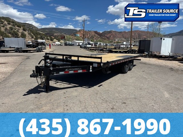 8.5x22 Iron Bull TDP Deckover Tilt Trailer - 14K GVWR -