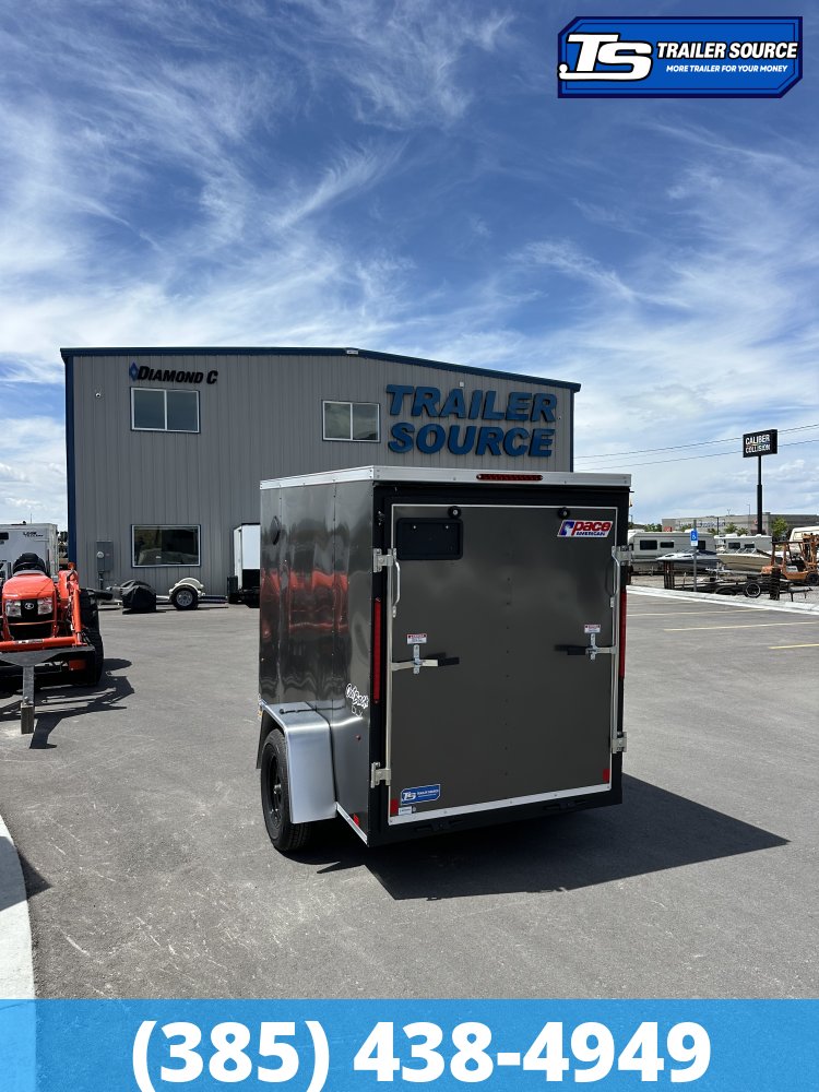 5x8 Pace American Outback DLX Enclosed Cargo