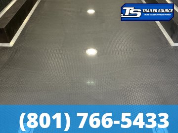 8.5x28 American Hauler Silver Hawk Turbo Pkg Enclosed Car Hauler Trailer - 7'10" Interior - 12K GVWR -