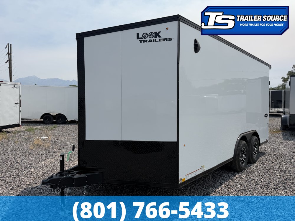 8.5x16 Look Element Elite Enclosed Car Hauler