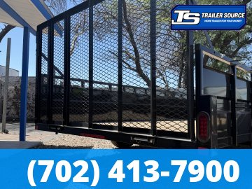 6.5x12 Echo ELS-12-15 Landscape Utility Trailer - 3.5K GVWR -