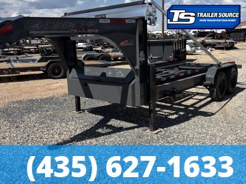 7x16 Horizon RDZ Gooseneck Roll Off Trailer