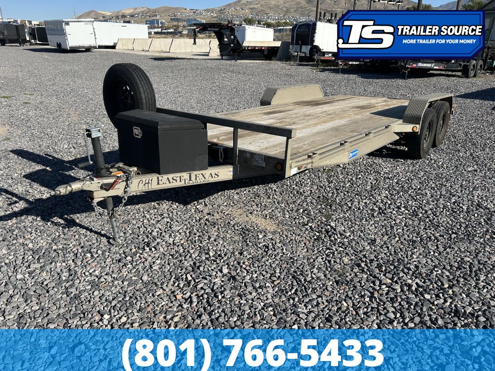 7x20 East Texas Flatbed Car Hauler