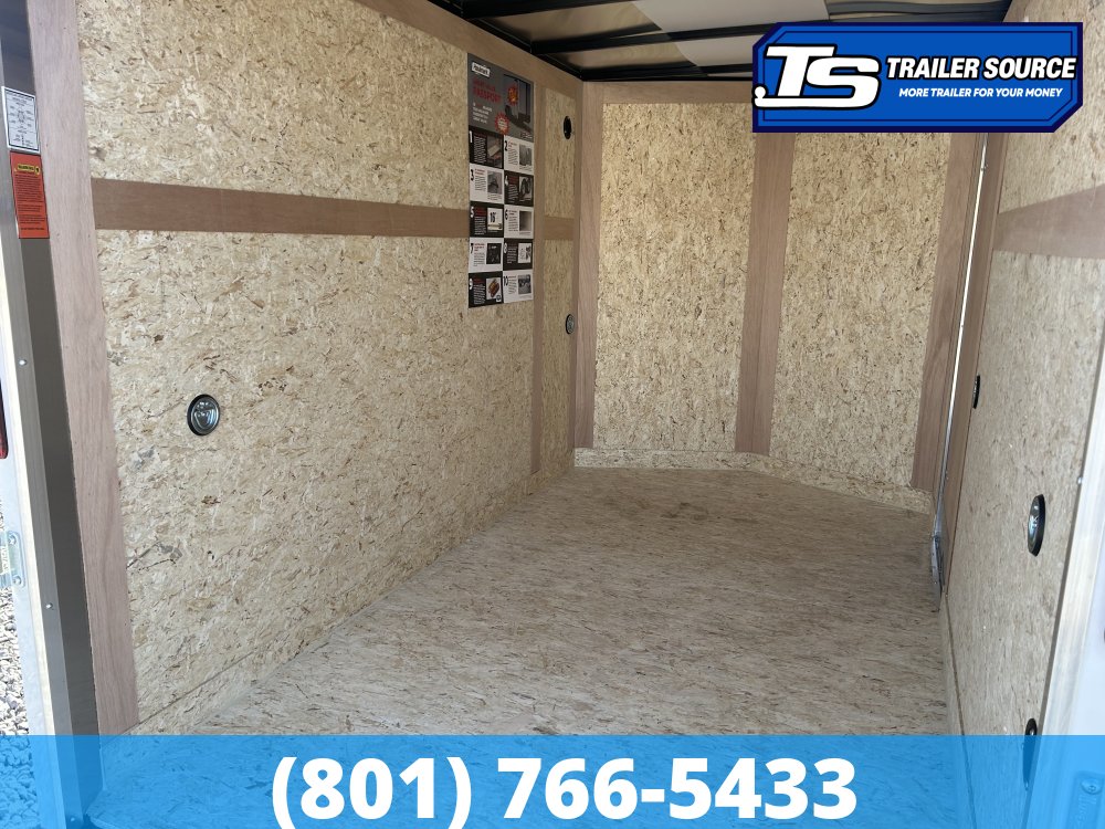6x12 Haulmark Passport Enclosed Cargo Trailer - 6'6" Interior - 3.5K GVWR - .080 PolyCor