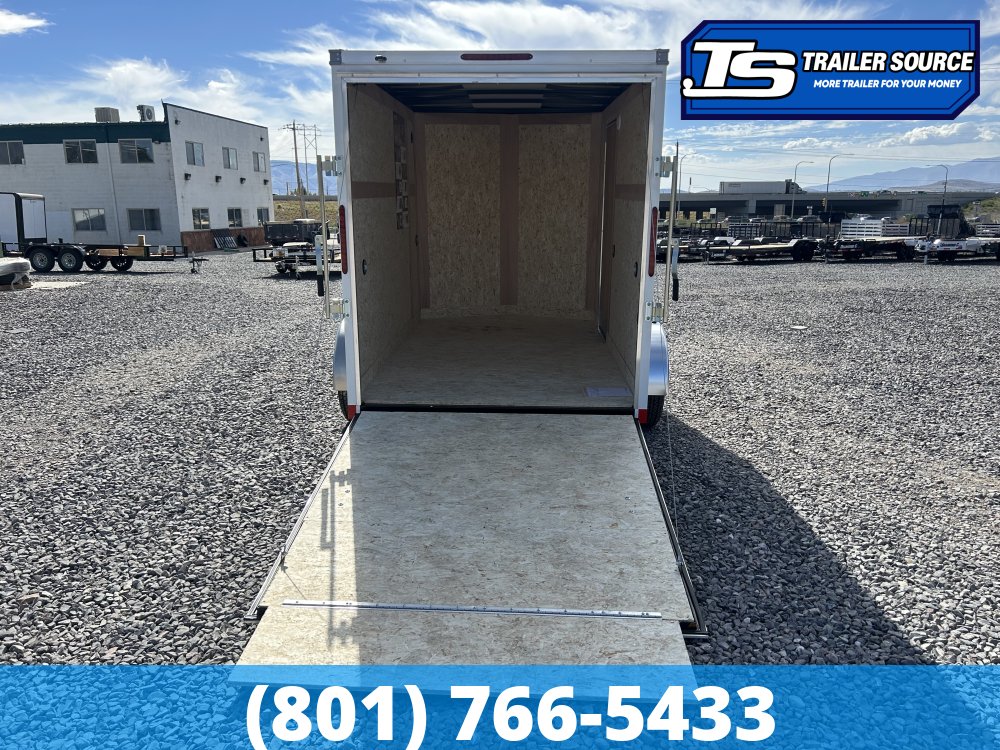 6x12 Haulmark Passport Enclosed Cargo Trailer - 6'6" Interior - 3.5K GVWR - .080 PolyCor