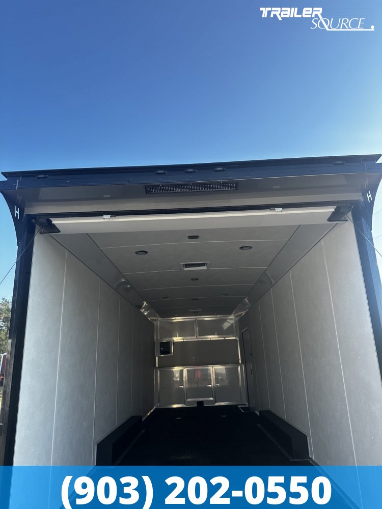 8.5x28 Haulmark Edge 7'10" Interior Enclosed Car Hauler