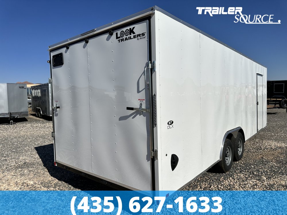 8.5x24 Look ST DLX 7'0" Interior 10K Tandem Axle Enclosed Cargo