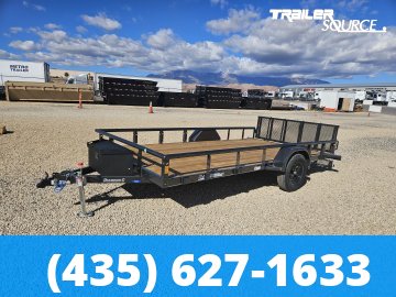 7x14 Diamond C PSA Single Axle Utility