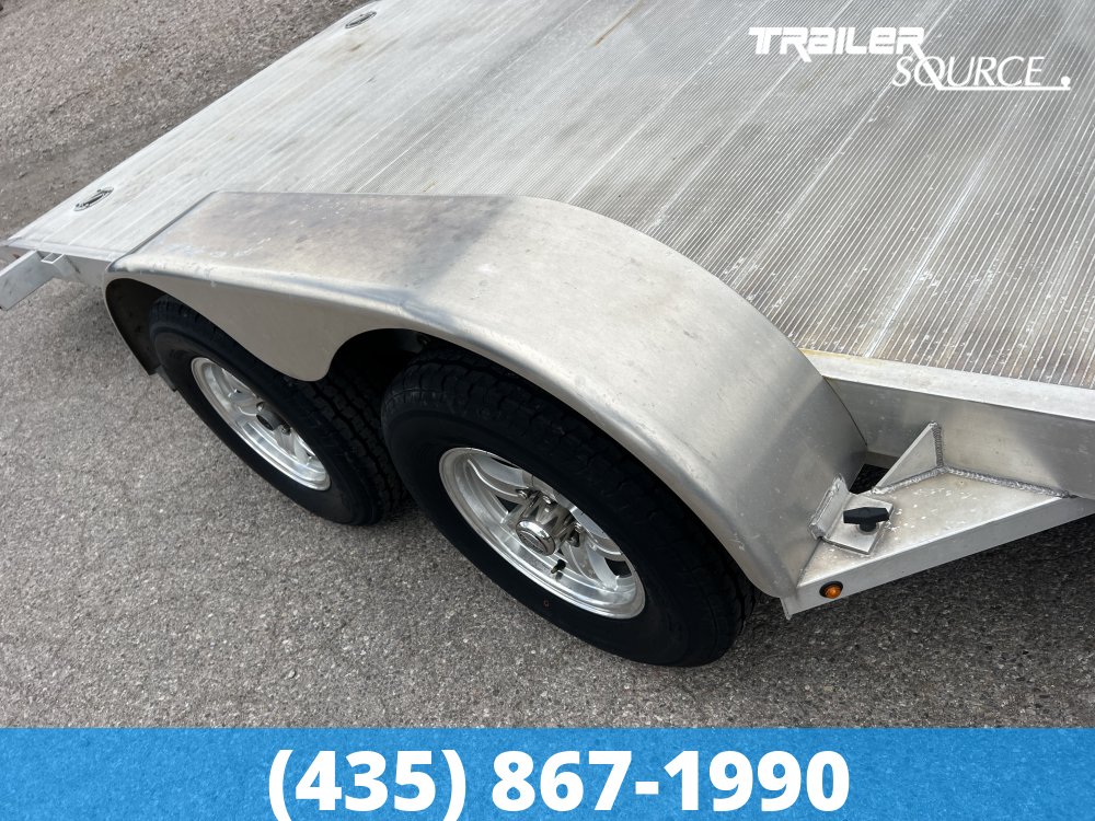 7x16 Aluma Flatbed Car Hauler