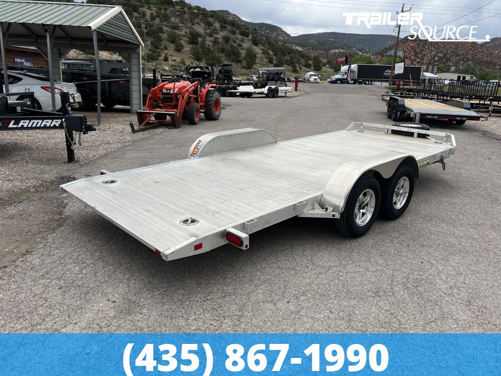 7x16 Aluma Flatbed Car Hauler