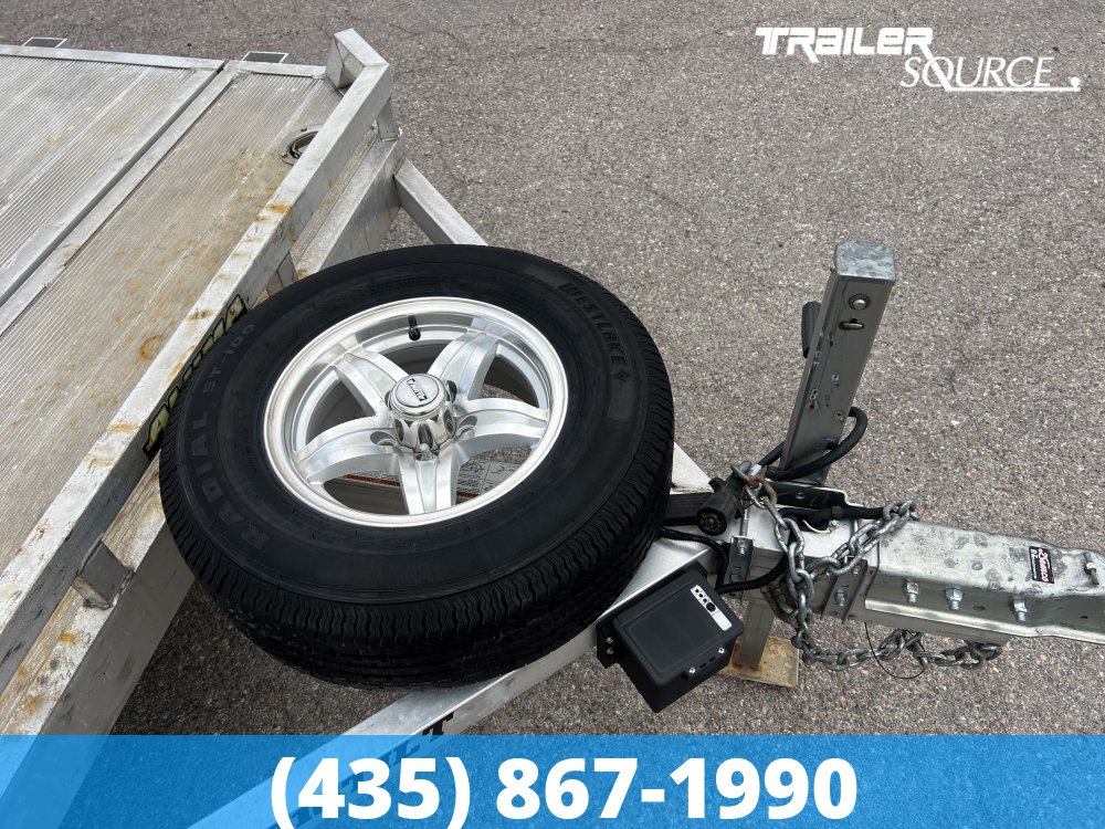 7x16 Aluma Flatbed Car Hauler