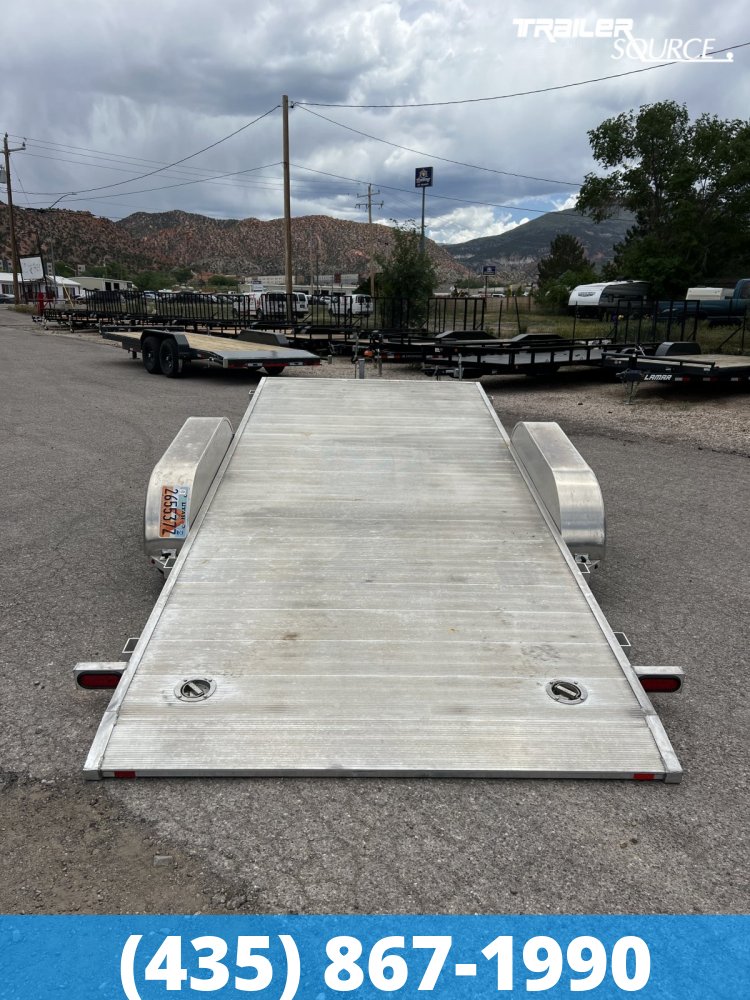 7x16 Aluma Flatbed Car Hauler