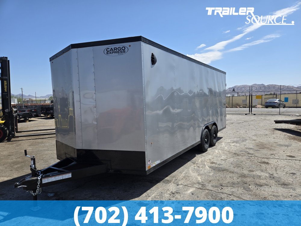 8.5x20 Cargo Express EX Series 10K Tandem Axle Enclosed Cargo