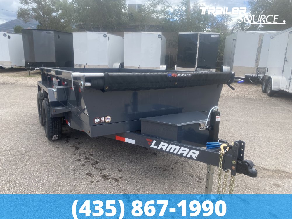 6.5x12 Lamar DM 10K Dump Trailer