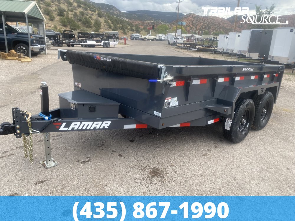 6.5x12 Lamar DM 10K Dump Trailer