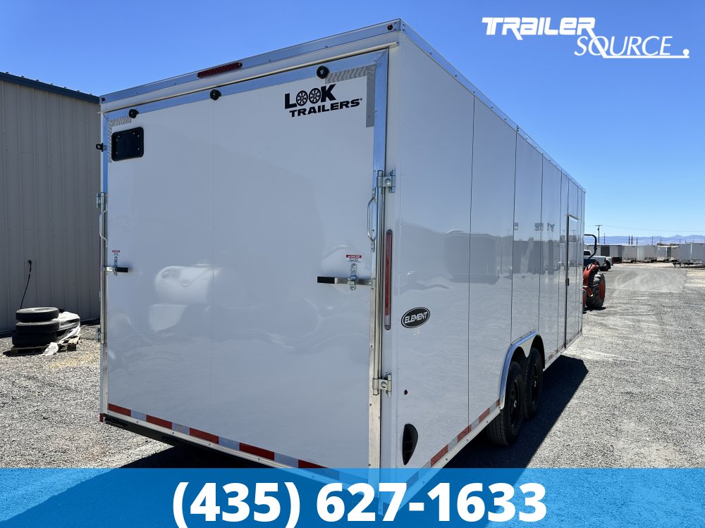 8.5x24 Look Element SE 7'6" Interior 10K Tandem Axle Enclosed Cargo