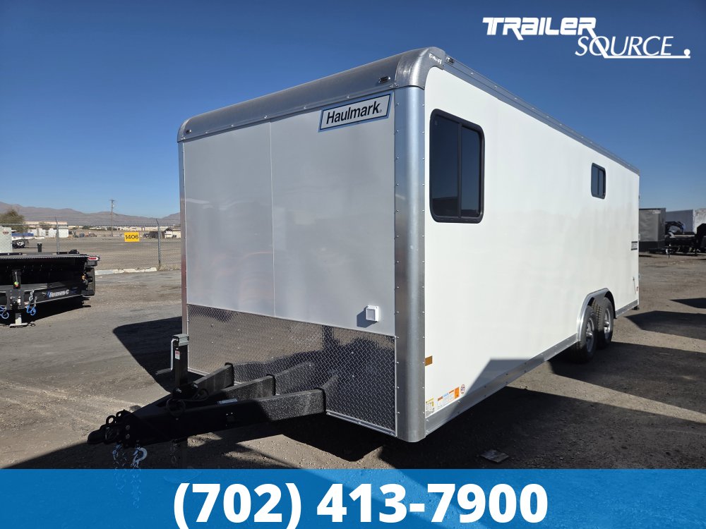 8.5x24 Haulmark Grizzly HD Office Commericial Duty 7'0" Interior 10K Tandem Axle Enclosed Cargo