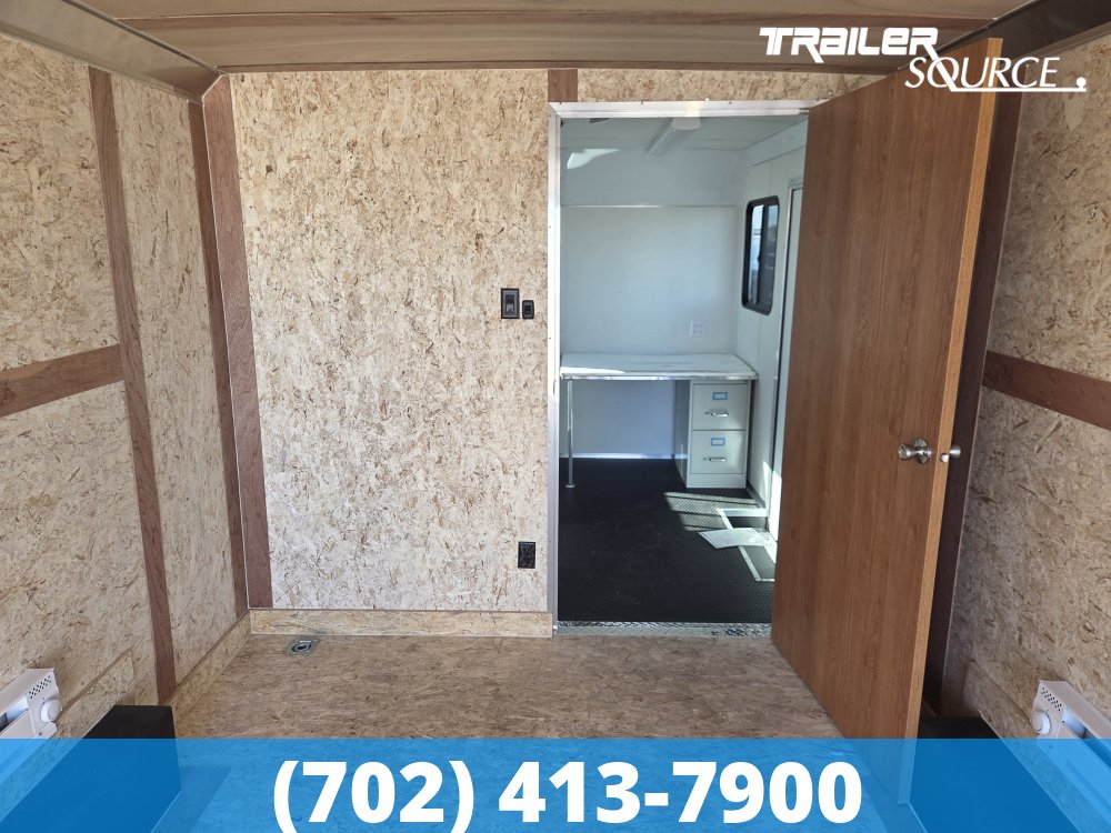 8.5x24 Haulmark Grizzly HD Office Enclosed Cargo