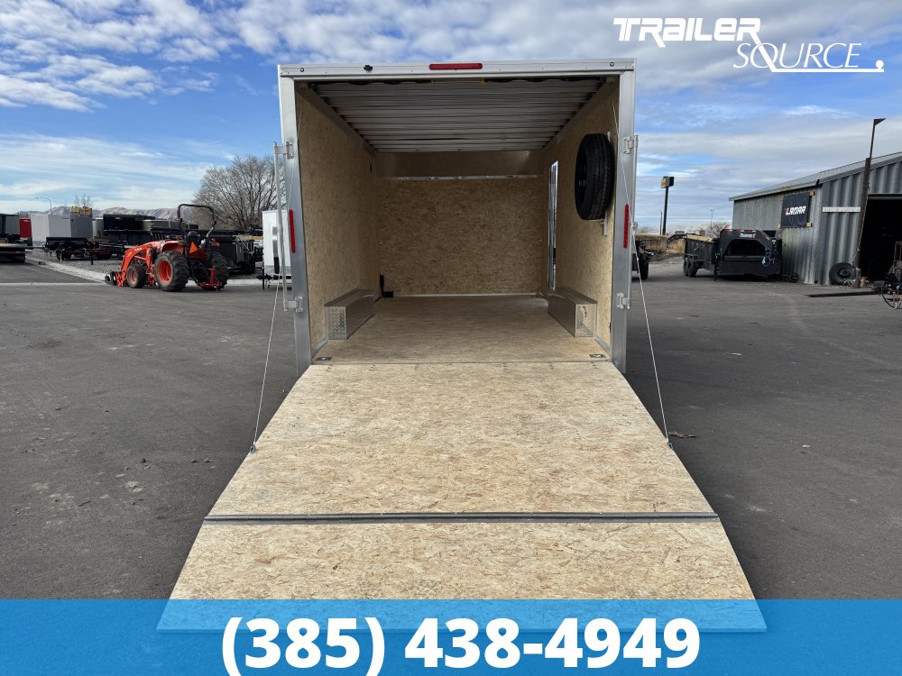 8.5x16 Alcom Mission EZ Hauler 7'0" Interior Enclosed Cargo