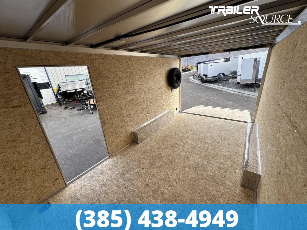 8.5x16 Alcom Mission EZ Hauler 7'0" Interior Enclosed Cargo