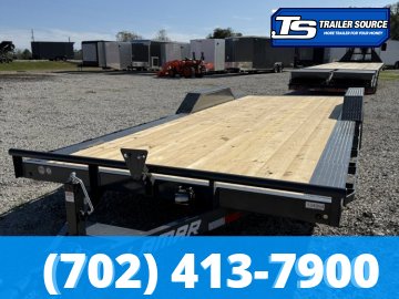 8.5x22 Lamar CC Wide Body w/ Drive Over Fenders Flatbed Car Hauler