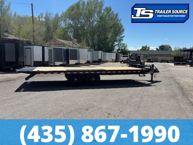 8.5x22 Iron Bull TDP Deckover Tilt Trailer - 14K GVWR -
