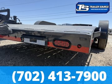 7x22 Lamar CC Flatbed Car Hauler Trailer - 10K GVWR -