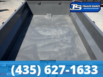 6x12 Dura-Haul DRM Telescopic Dump Trailer - 16.1K GVWR - 7 Gauge Floor