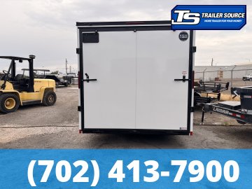 8.5x16 Wells Cargo Fast Trac Deluxe Enclosed Cargo Trailer - 7'6" Interior - 7K GVWR - Black Out Package, Dovetail