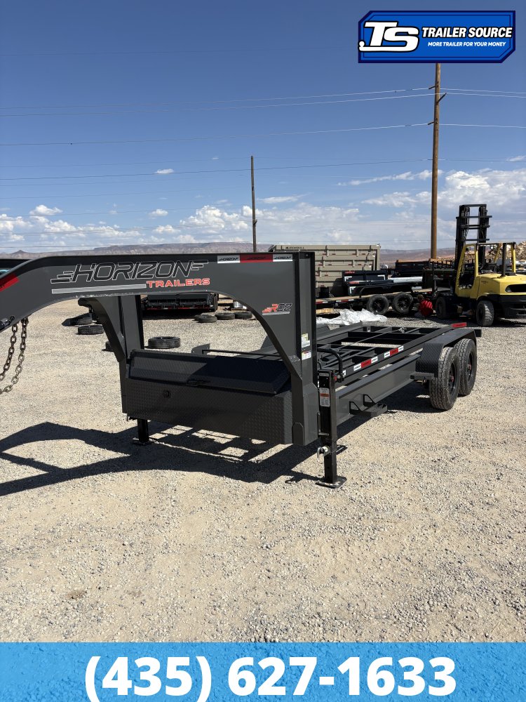 7x16 Horizon RDZ Gooseneck Roll Off Trailer