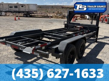 7x16 Horizon RDZ Gooseneck Roll Off Trailer Trailer - 18K GVWR -