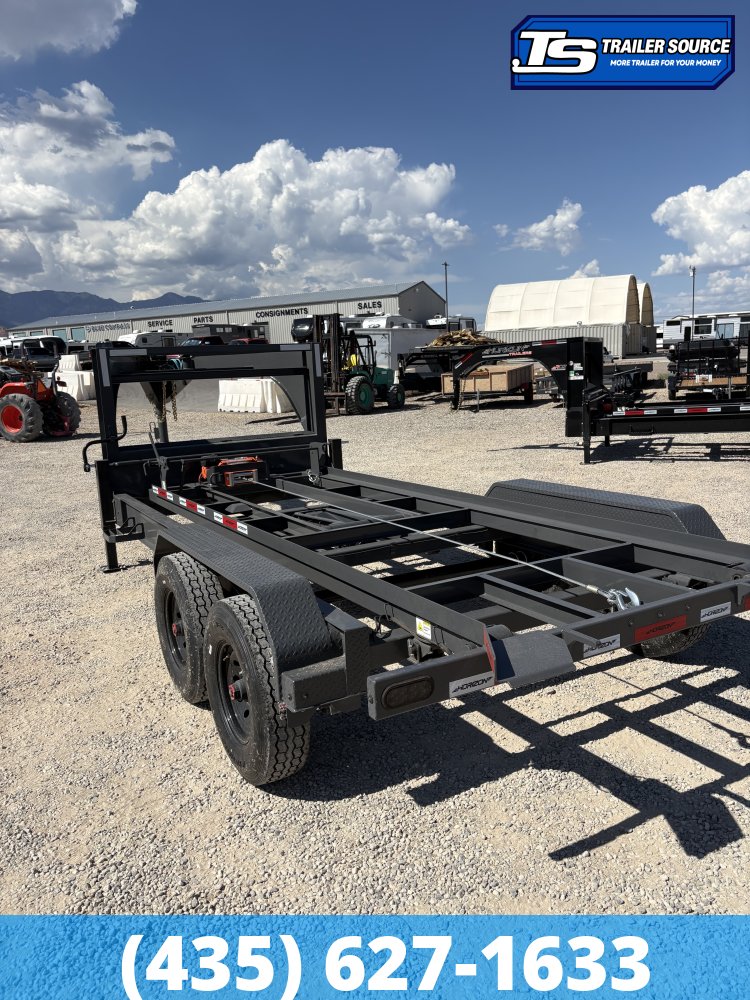7x16 Horizon RDZ Gooseneck Roll Off Trailer Trailer - 18K GVWR -