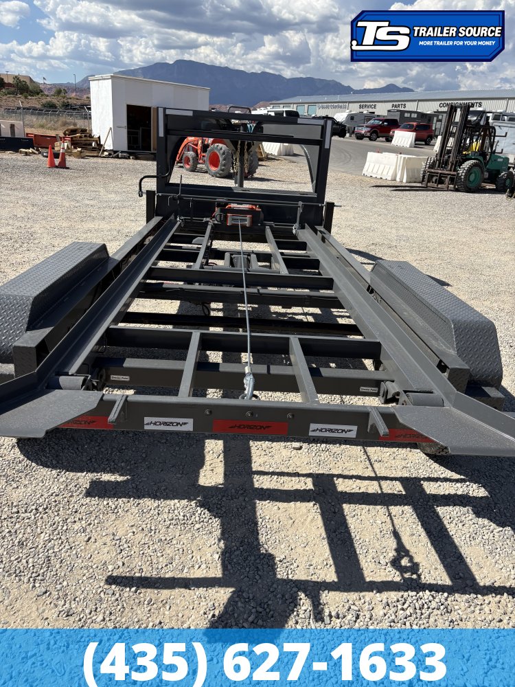 7x16 Horizon RDZ Gooseneck Roll Off Trailer Trailer - 18K GVWR -