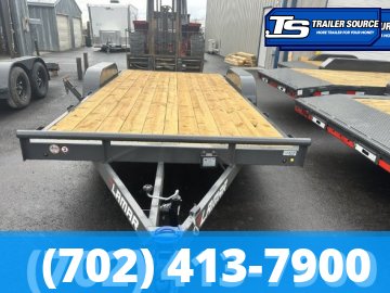 7x16 Lamar CE Flatbed Car Hauler Trailer - 7K GVWR - Dovetail
