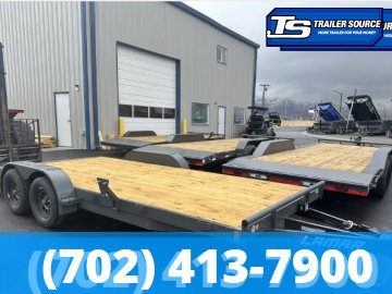 7x16 Lamar CE Flatbed Car Hauler