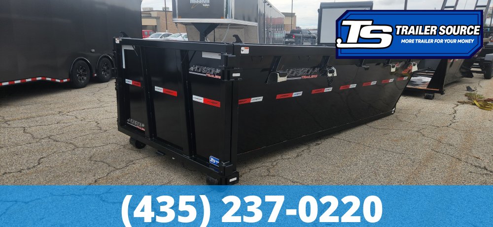 16' Horizon EDZ Roll Off Dumpster Bin Only Trailer -  GVWR -